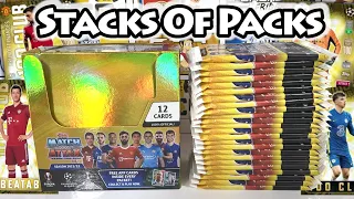 MATCH ATTAX 21/22 Stacks of Packs Opening | 100 Club Card Hunt | Double Episode | Chrome Sheild Pull