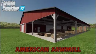 FS22  New Mod (console): American Sawmill | Mods in the spots # 290