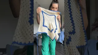 Making the viral crochet shirt seen on Tiktok. First part !