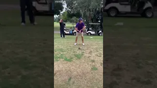 Weird Swing Technique In Golf#4