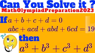 Can You Solve This Mind-Boggling Math olympiad Question?