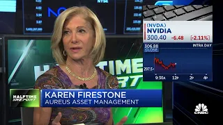 A lot is riding on Nvidia to hold up the technology depending on it, says Aureus' Kari Firestone