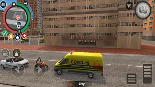 Rope Hero Vice Town - COVID-19 EMERGENCY Van Driver ! Android Gameplay