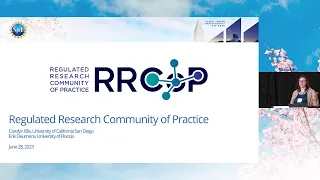 Regulated Research Community of Practice (RRCoP)
