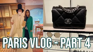 PART 4 - VLOG - PARIS IN NOVEMBER - Shopping with me at Chanel and Hermes!