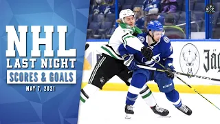 NHL Last Night: All 46 Goals and NHL Scores of May 8, 2021
