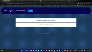 1.Jobportal using Django and Nextjs