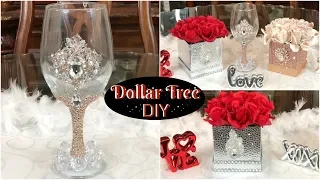 DOLLAR TREE DIY GLAM ROSE GOLD AND SILVER VALENTINES DECOR | MY BIRTHDAY EDITION 2019