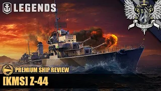 WoWS: Legends - Z-44 - Premium Ship Review