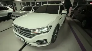 Volkswagen Touareg осмотр в Корее