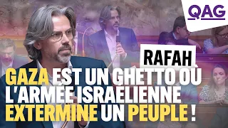 Urgent : Les insoumis aux couleurs de la Palestine pendant la QAG d'Aymeric Caron !