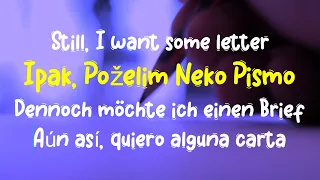 Bijelo Dugme - Ipak, Pozelim Neko Pismo Deutsch,English,Espanol lyrics HQ video 2023