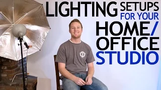 5 Lighting Setups for Your Home or Office Studio