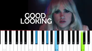 Suki Waterhouse - Good Looking (Piano Tutorial)