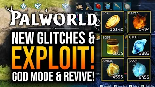 Palworld - 5 GLITCHES! God Mode & Money Glitch! AFTER PATCH!