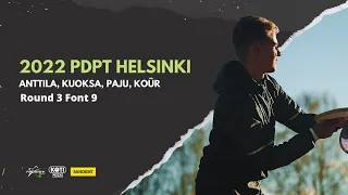 Prodigy Disc Pro Tour #1 - PDPT Helsinki | R3F9 Lead Card | Anttila, Kuoksa, Paju, Köur | MDG Media