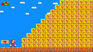 Can Mario Collect 999 item Blocks Gold in New Super Mario Bros Wii?