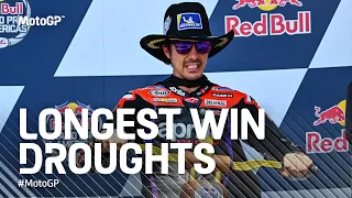 Ten times riders had to wait to win again! 🏆 | #MotoGP