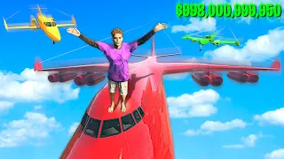 Collecting RARE Billionaire SUPER JETS In GTA 5.. (Mods)