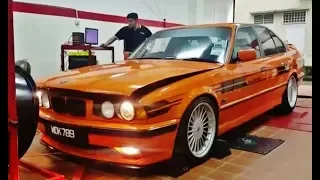 BMW Alpina B10 4,6 V8 (E34) dyno sound front