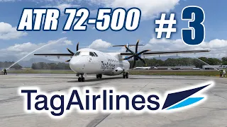 ATR-72-500 El #3 para TAG Airlines  ✈ Aeropuerto La Aurora Guatemala