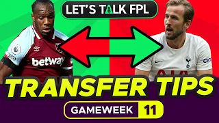 FPL TRANSFER TIPS GAMEWEEK 11 | Who to Buy and Sell? | Fantasy Premier League Tips 2021/22