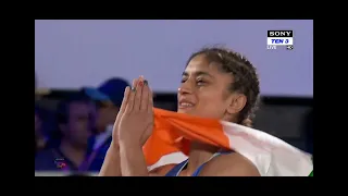 Vinesh Phogat🇮🇳 Won Gold medal🏅Full Match women's freestyle 53kg @birmingham commonwealth games 2022