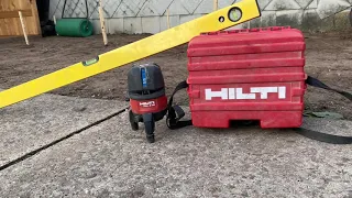 Podłoże pod basen laser HILTI PM 4-M