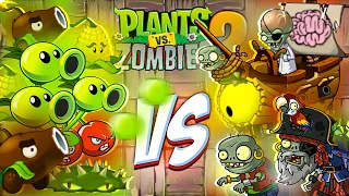 БИТВА с ПИРАТСКИМ ЗОМБИ БОССОМ! Сражение РАСТЕНИЙ ПРОТИВ ЗОМБИ в Игре Plants vs Zombies 2