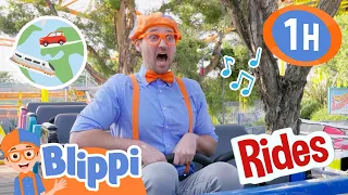 Blippi in the Amazing Adventure City! | 😆🎢 Blippi | Learning Videos for Kids - Explore With Me!