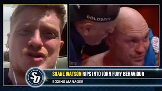 'GET BIG JOHN FURY OUT YOUR CORNER!' - Shane Watson WARNS Tyson Fury on USYK REMATCH