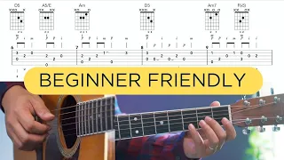 O Come O Come Emmanuel Tutorial with on-screen TAB | Easy Christmas Fingerstyle