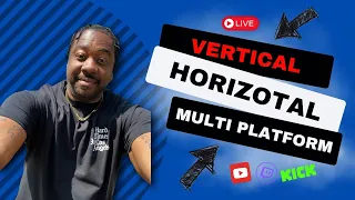 How To Live Stream HORIZONTAL & VERTICAL (Shorts) | Multi Platform Stream Bonus Tip