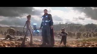 A Melhor Cena do Filme: Vingadores Guerra Infinita - Thor Chegando em Wakanda (Dublado)