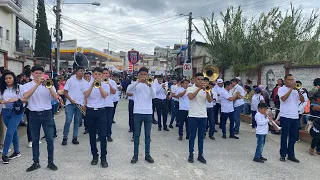 DESFILE FIESTAS JULIAS (2) - Preu Latín Band & Águilas Latín Band 2023 / Huehuetenango, Guatemala