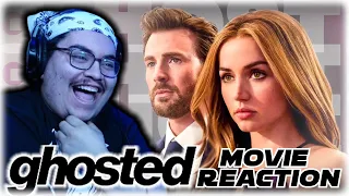 GHOSTED REACTION MCU REUNION CHRIS EVANS AND ANA DE ARMAS GHOSTED 2023