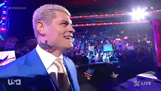 Cody Rhodes Entrance, WWE Raw, April 11 2022
