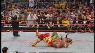 Hulk Hogan & Shawn Michaels vs. Muhammad Hassan & Daivari 3/4
