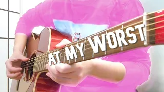 At My Worst - Pink Sweat$ (Fingerstyle guitar cover + tabs)