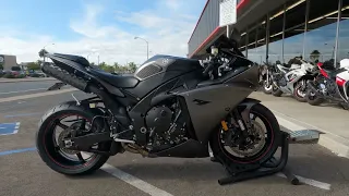 2013 Yamaha R1 / Walk Around / Start Up / Sound Clip