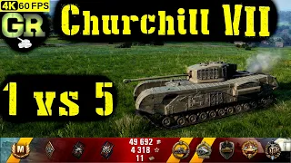 World of Tanks Churchill VII Replay - 8 Kills 2.6K DMG(Patch 1.4.0)