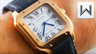 2018 Cartier Santos Medium Rose Gold QuickSwitch Santos de Cartier WGSA0012 Luxury Watch Review