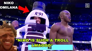 YourRAGE Reacts to SNEAKING Into KSI's Boxing Match (In the ring)