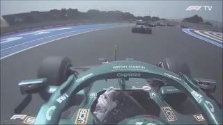 Stroll's overtakes at the French GP