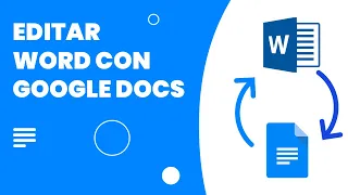 ✅ 🖍 ¿Cómo editar Word con Google Docs? Fácil y sencillo | Google Workspace 2021