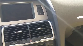How to Remove Display Interface Box from 2009 Audi Q7 for Repair.