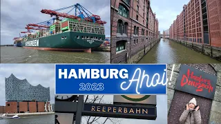 Besuch im Venedig des Nordens | Große Hafenrundfahrt, Hamburg Dungeon und Fischbrötchen | VLOG 2023