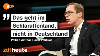 Amthor ärgert sich über Stolla - Emotionale Debatte über Arbeit | Markus Lanz vom 17. April 2024