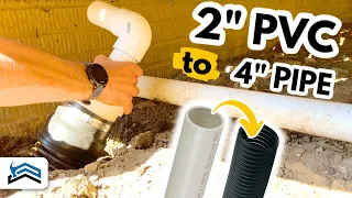 How To Make And Install A Sump Pump Adapter