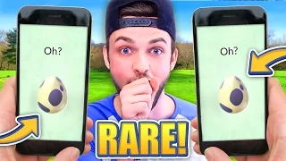 What's inside TWO of the RAREST EGGS? (CRAZY LUCK) - Pokemon GO